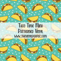 Taco Time Patterned Vinyl