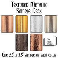 Textured Metallic Sample Deck