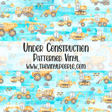 Under Construction Patterned Vinyl
