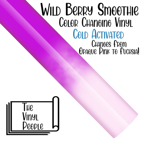 Wild Berry Smoothie Color Changing Vinyl – TheVinylPeople