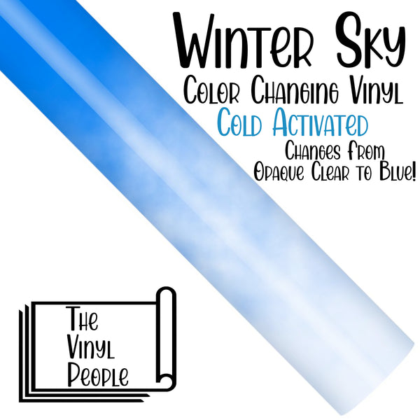Winter Sky Color Changing Vinyl